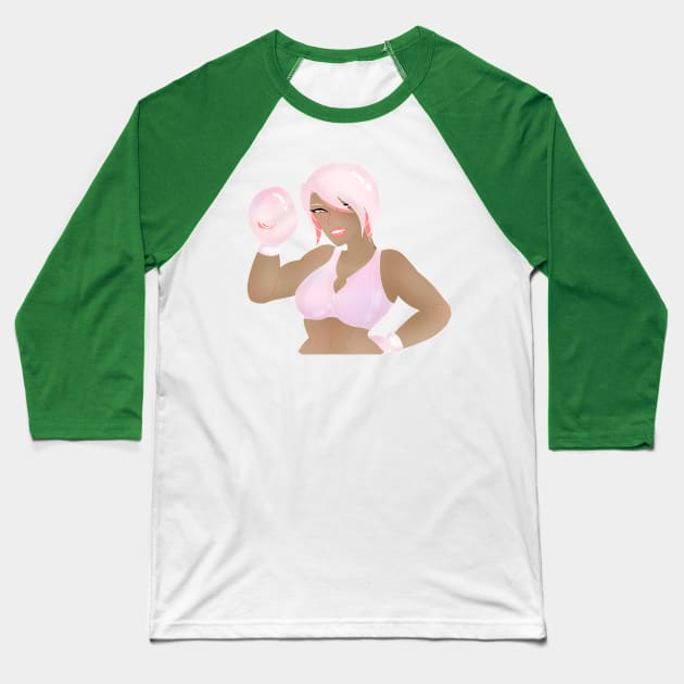 Julie Breaker Baseball T-Shirt by ArielSRM